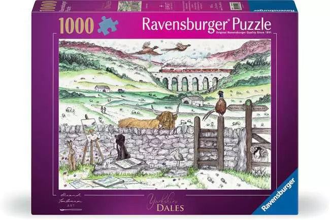 Ravensburger Yorkshire Dales, 1000 Piece Puzzle - Imported