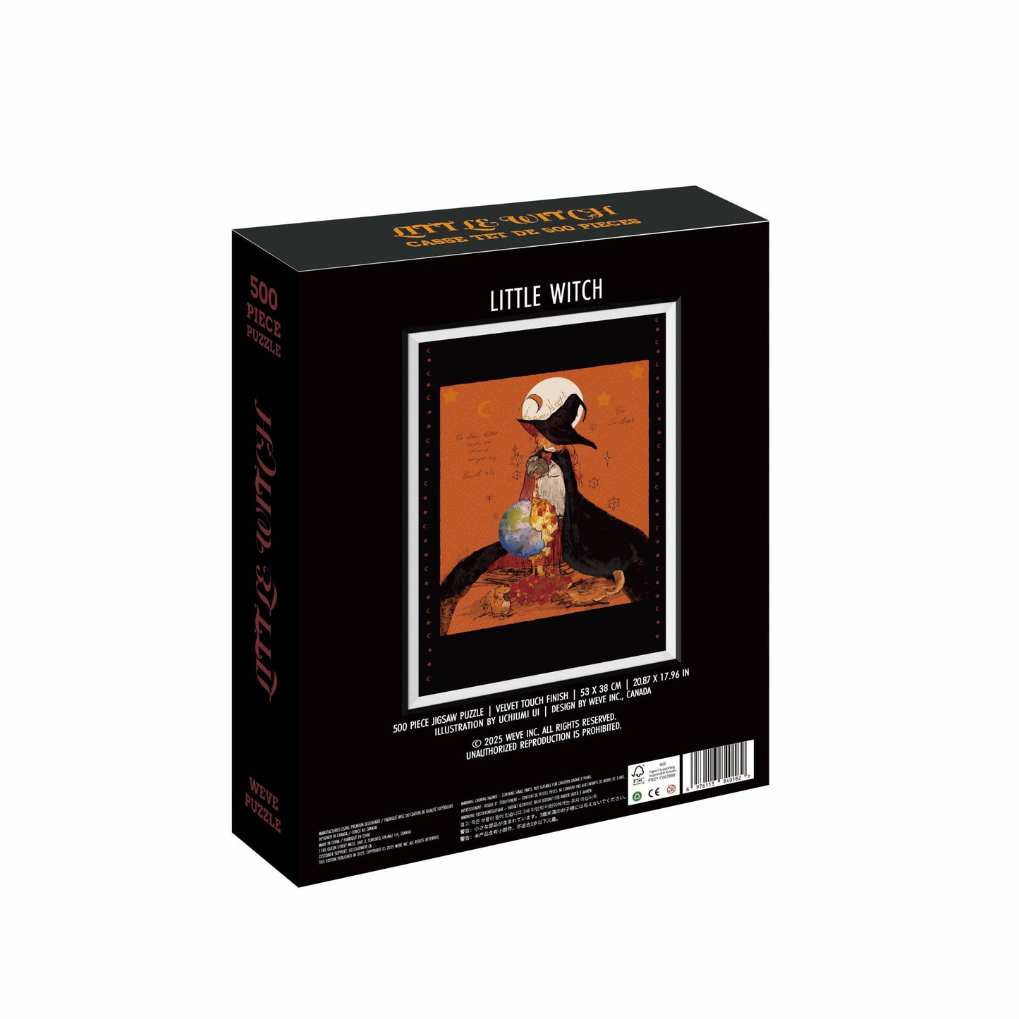 WEVE Little Witch, 500 Piece Puzzle 
