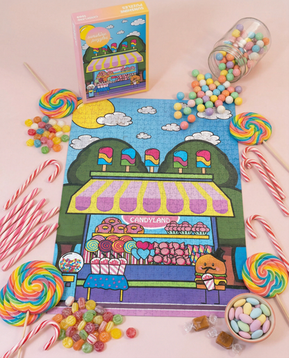 Sunshine Puzzles Candyland, 1000 Piece Puzzle