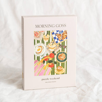 Puzzle Weekend Morning Goss, 500 Piece Puzzle