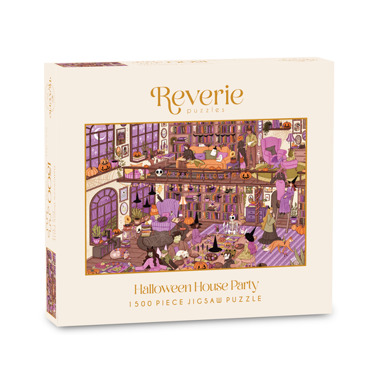 Reverie Halloween House Party, 1500 Piece Puzzle