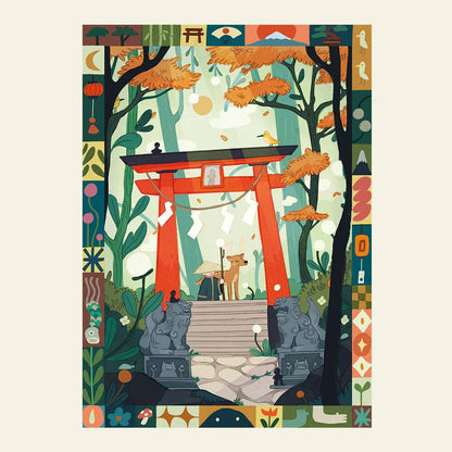Sto Puzzle Nara Forest, 500 Piece Puzzle