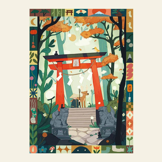 Sto Puzzle Nara Forest, 500 Piece Puzzle