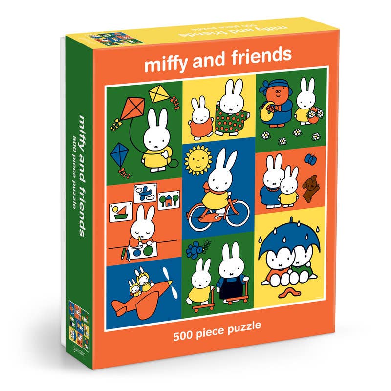 Galison Miffy and Friends, 500 Piece Puzzle