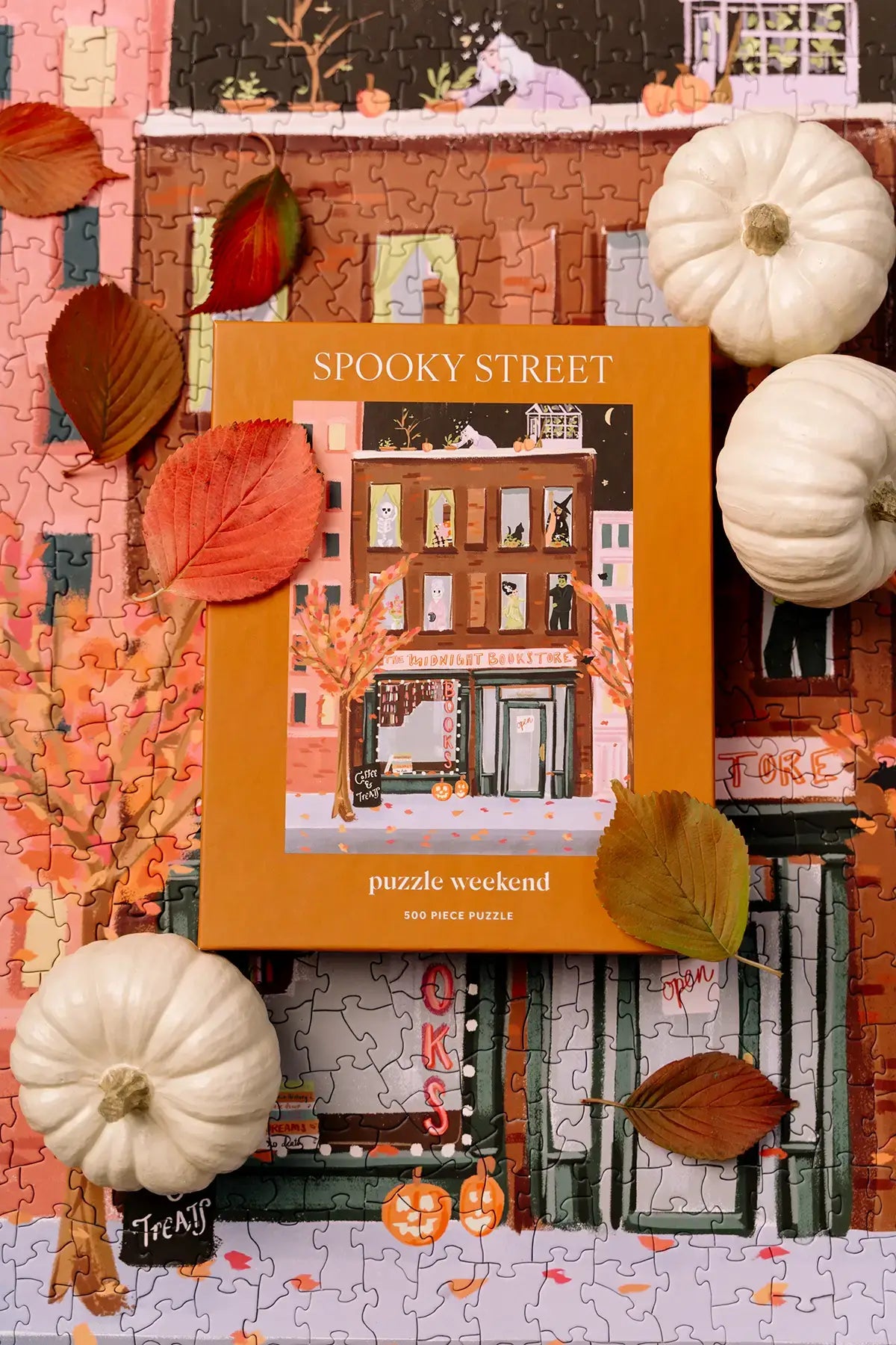 Puzzle Weekend Spooky Street, 500 Piece Puzzle