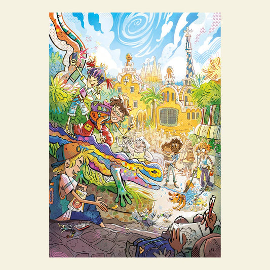 Sto Puzzle Barcelona, 500 Piece Puzzle