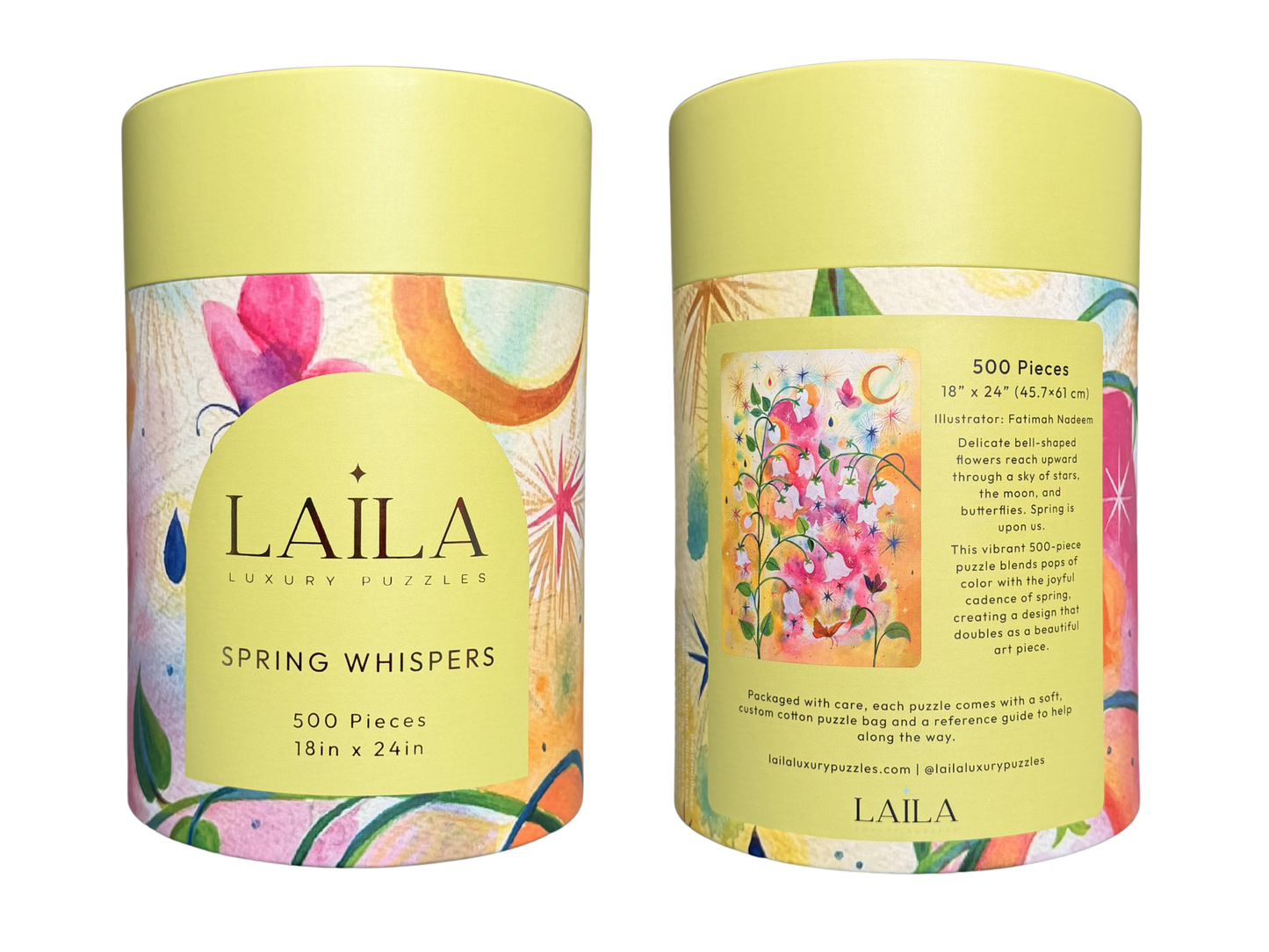 Laila Luxury Puzzles Spring Whispers, 500 Piece Puzzle