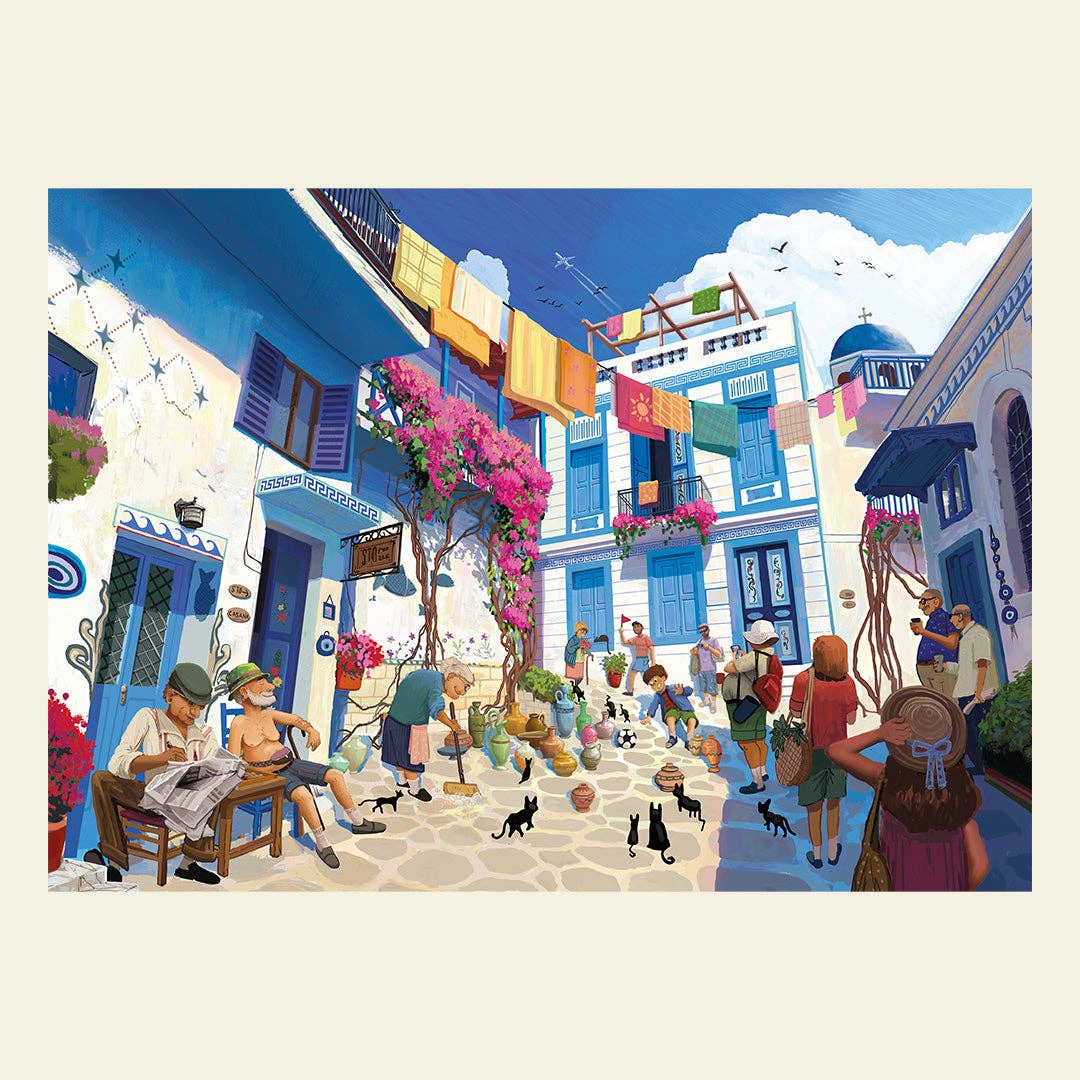 Sto Puzzle Santorini, 1000 Piece Puzzle