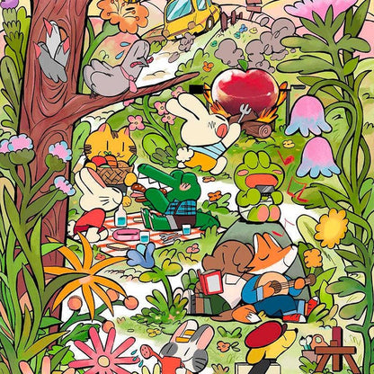 Sto Puzzle Spring Snack, 500 Piece Puzzle
