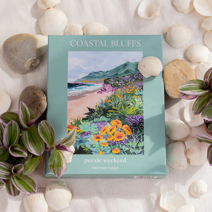 Puzzle Weekend Coastal Bluffs, 1000 Piece Puzzle