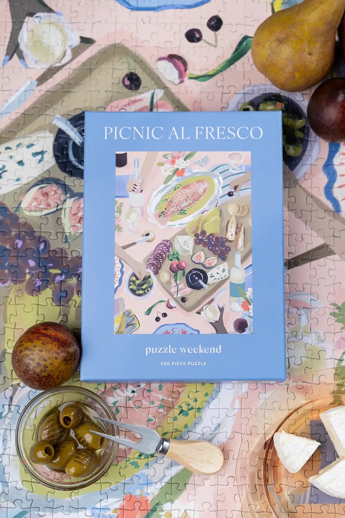 Puzzle Weekend Picnic Al Fresco, 500 Piece Puzzle