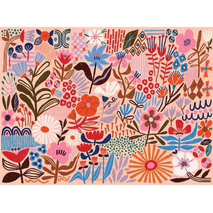 Puzzlefolk Flower Power, 1000 Piece Puzzle