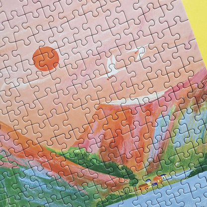 Pièce rapportée Walk between Sky and Earth, 500 Piece Puzzle