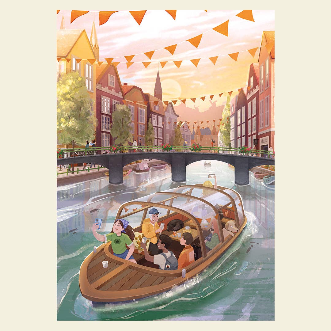 Sto Puzzle Amsterdam, 1000 Piece Puzzle