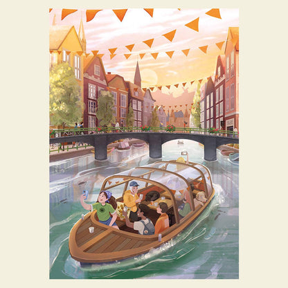 Sto Puzzle Amsterdam, 1000 Piece Puzzle