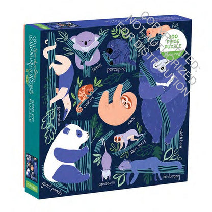 Mudpuppy Tree-dwelling Slowpokes, 500 Piece Puzzle
