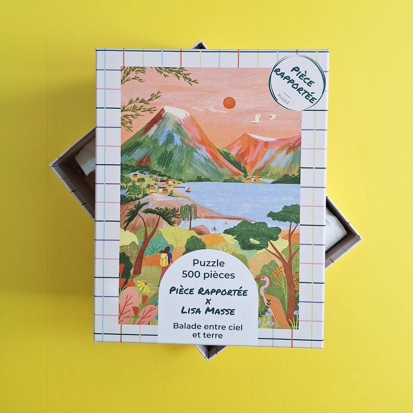 Pièce rapportée Walk between Sky and Earth, 500 Piece Puzzle