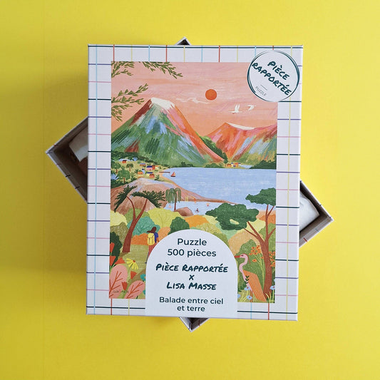 Pièce rapportée Walk between Sky and Earth, 500 Piece Puzzle