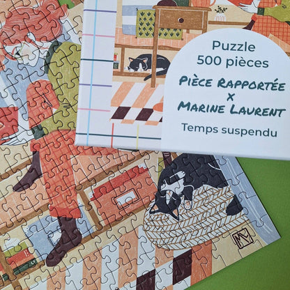 Pièce Rapportée Suspended Time, 500 Piece Puzzle