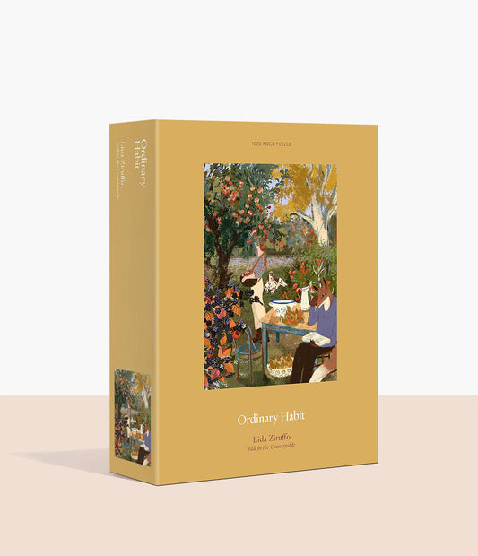 Ordinary Habit Fall in the Countryside, 1000 Piece Puzzle