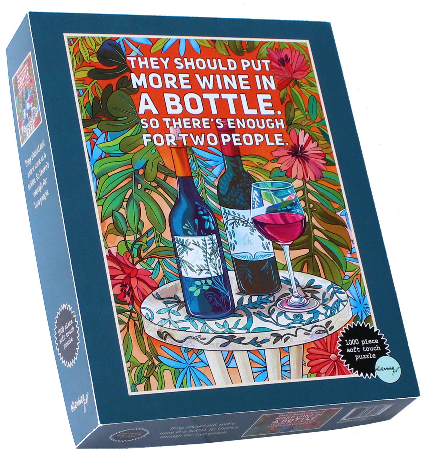 ellembee More Wine in the Bottle, 1000 Piece Puzzle