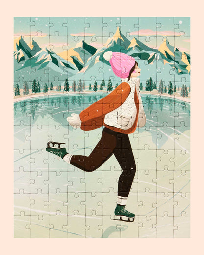 Ordinary Habit The Skater, 100 Piece Puzzle