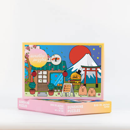 Sunshine Puzzles Big in Japan, 1000 Piece Puzzle