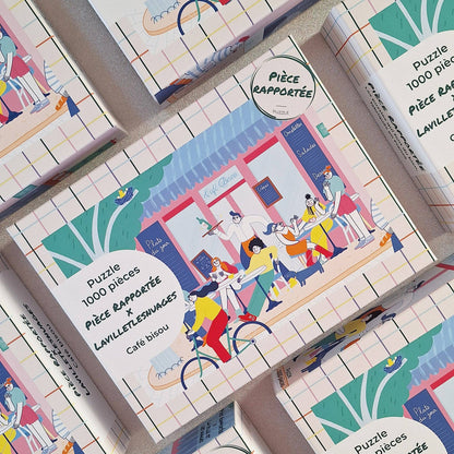 Pièce rapportée Kiss Café, 1000 Piece Puzzle