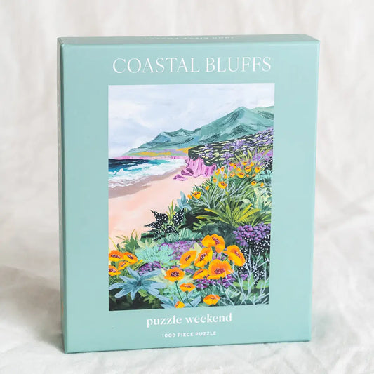 Puzzle Weekend Coastal Bluffs, 1000 Piece Puzzle