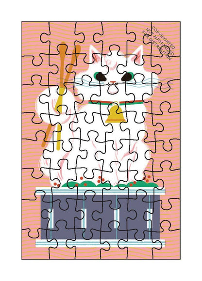 Chronicle Books 12 Puzzles in One Box: Twelve Days of Catmas