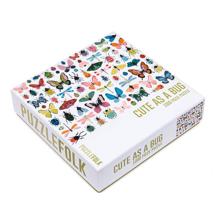 Puzzlefolk Cute As A Bug, 1000 Piece Puzzle