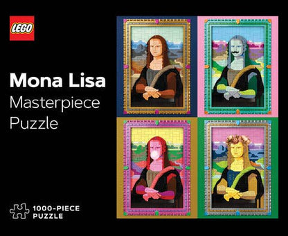 LEGO Masterpiece Puzzle: Mona Lisa, 1000 Piece Puzzle