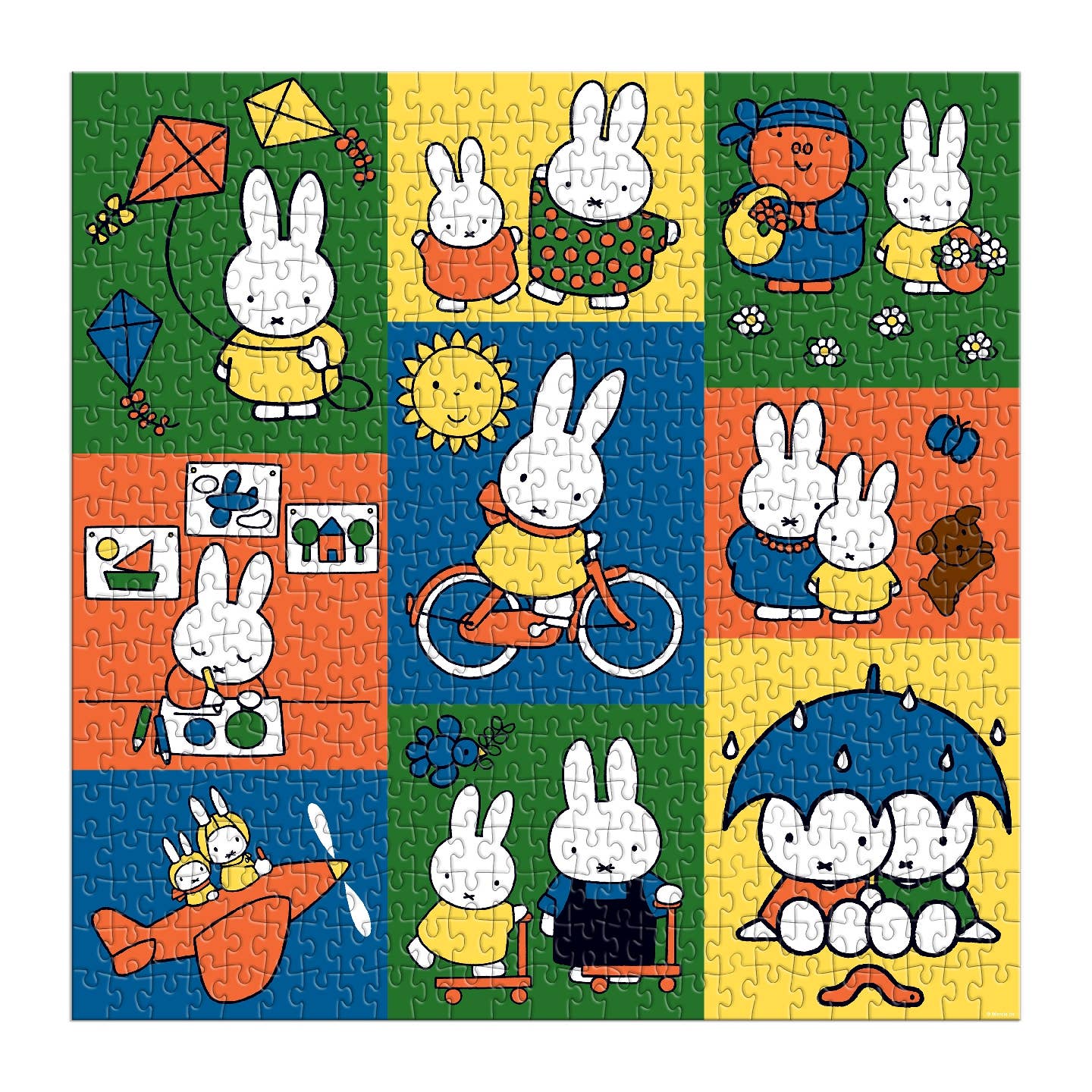 Galison Miffy and Friends, 500 Piece Puzzle