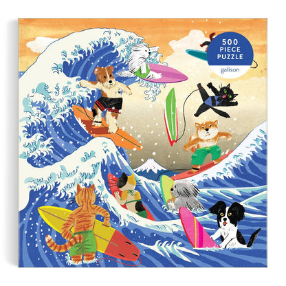 Galison The Great Surf, 500 Piece Puzzle