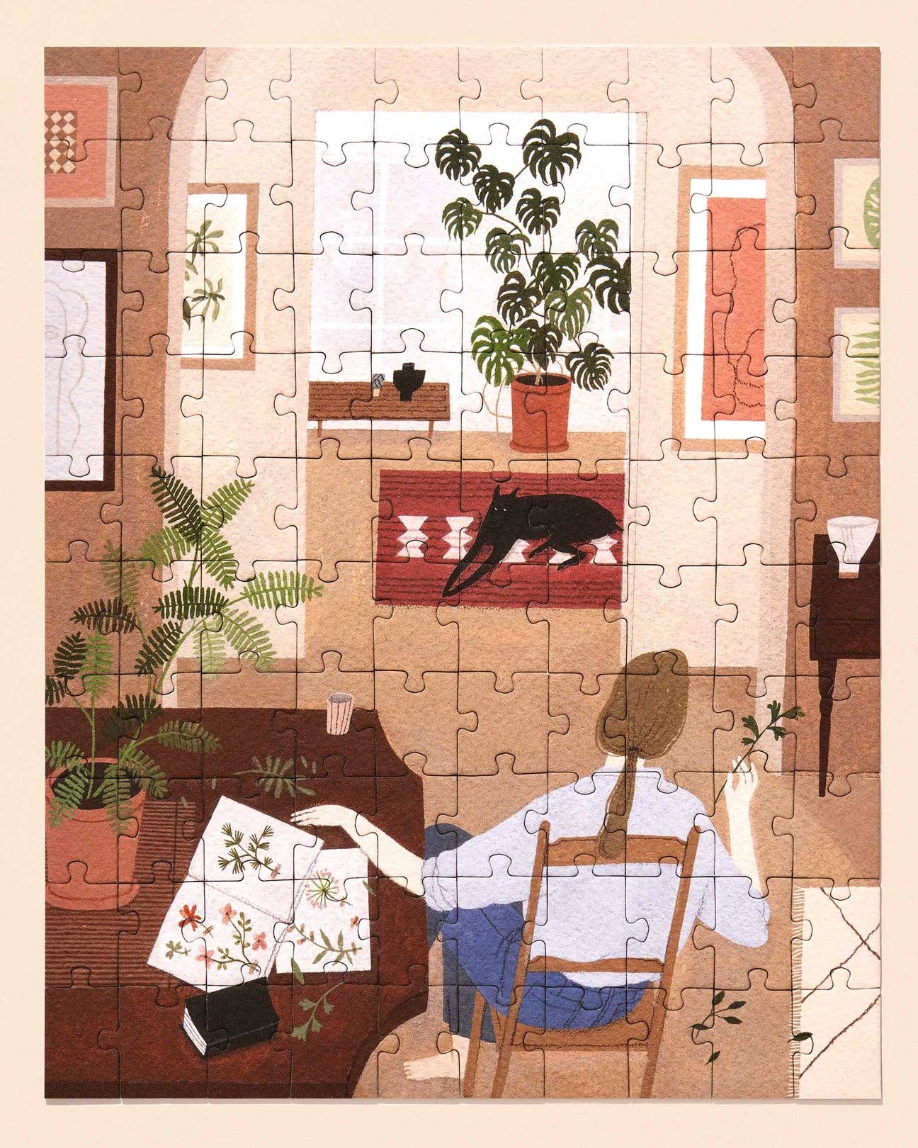 Ordinary Habit Herbarium, 100 Piece Puzzle