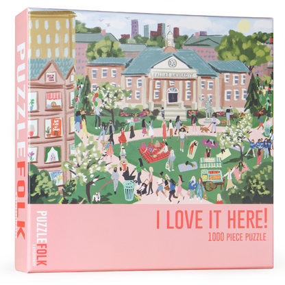 Puzzlefolk I Love it Here!, 1000 Piece Puzzle