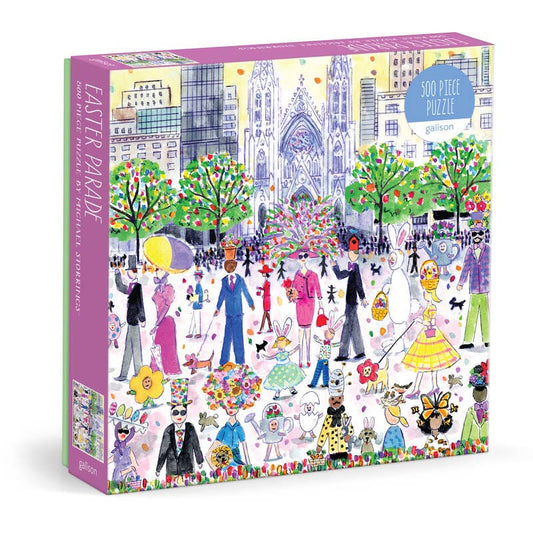 Galison Michael Storrings Easter Parade, 500 Piece Puzzle