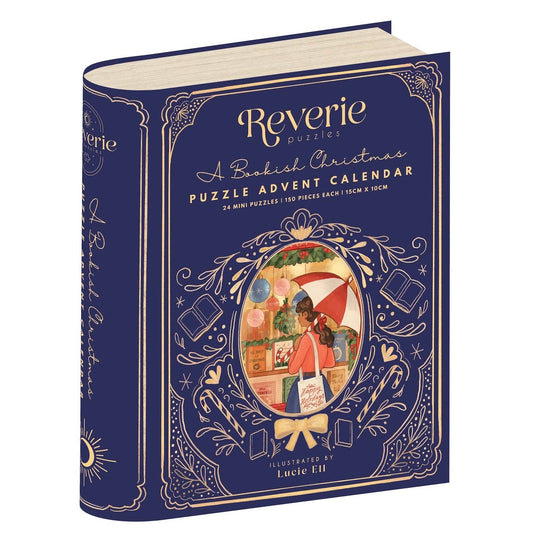 Reverie A Bookish Christmas Puzzle Advent Calendar, 24 x 99 Piece Puzzle