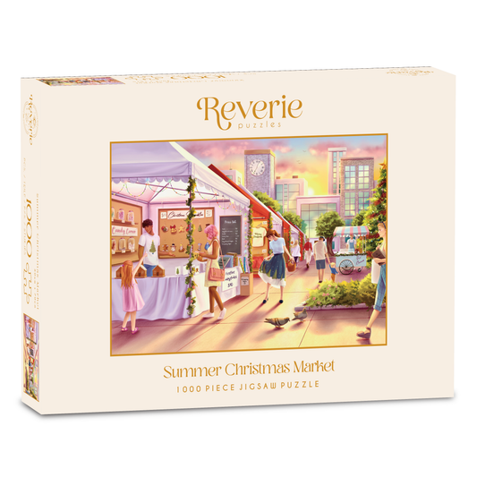 Reverie Summer Christmas Market, 1000 Piece Puzzle