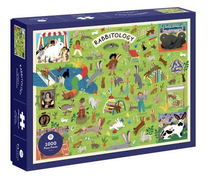 Princeton Architectural Press Rabbitology, 1000 Piece Puzzle