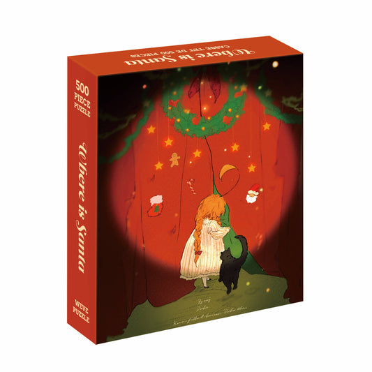 WEVE Where is Santa, 500 Piece Puzzle