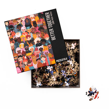 Puzzlefolk Better Together, 1000 Piece Puzzle