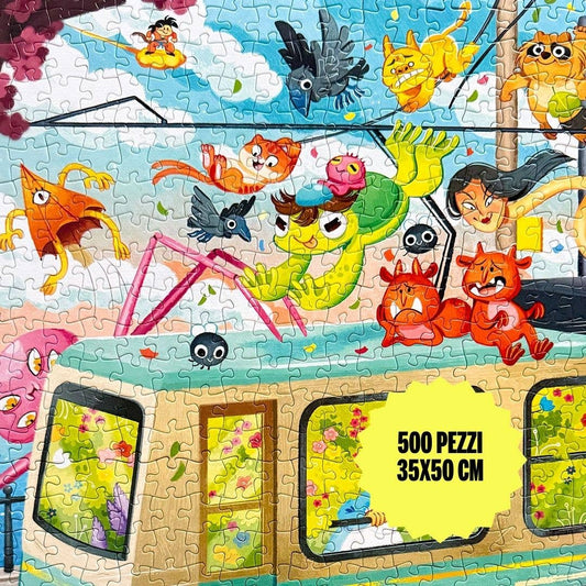 Sto Puzzle Train to Kamakura, 500 Pieces