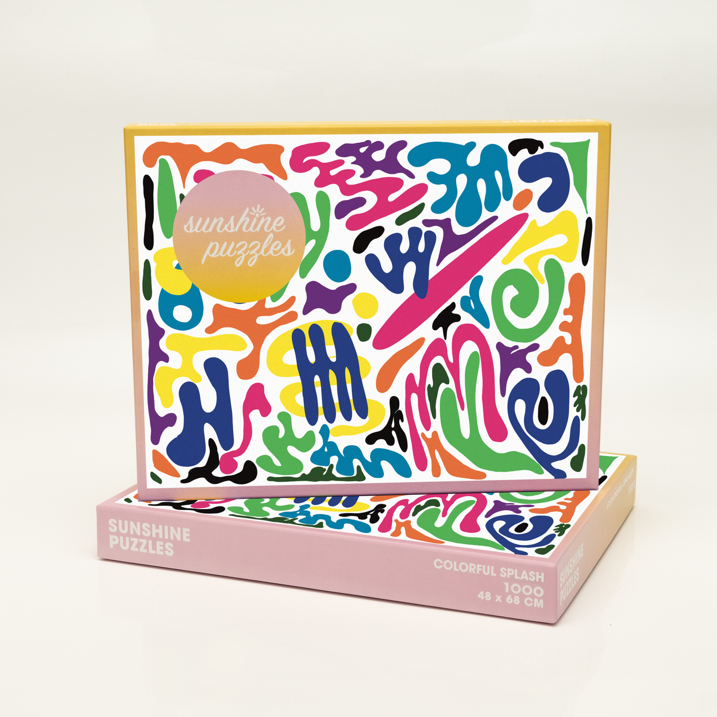 Sunshine Puzzles Colorful Splash, 1000 Piece Puzzle