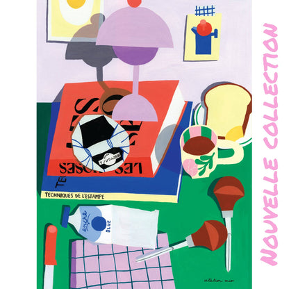 Pièce rapportée The Linocut Workshop, 500 Piece Puzzle