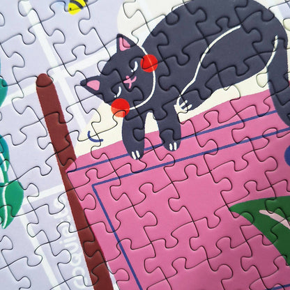 Pièce rapportée The Cat Greenhouse, 1000 Piece Puzzle