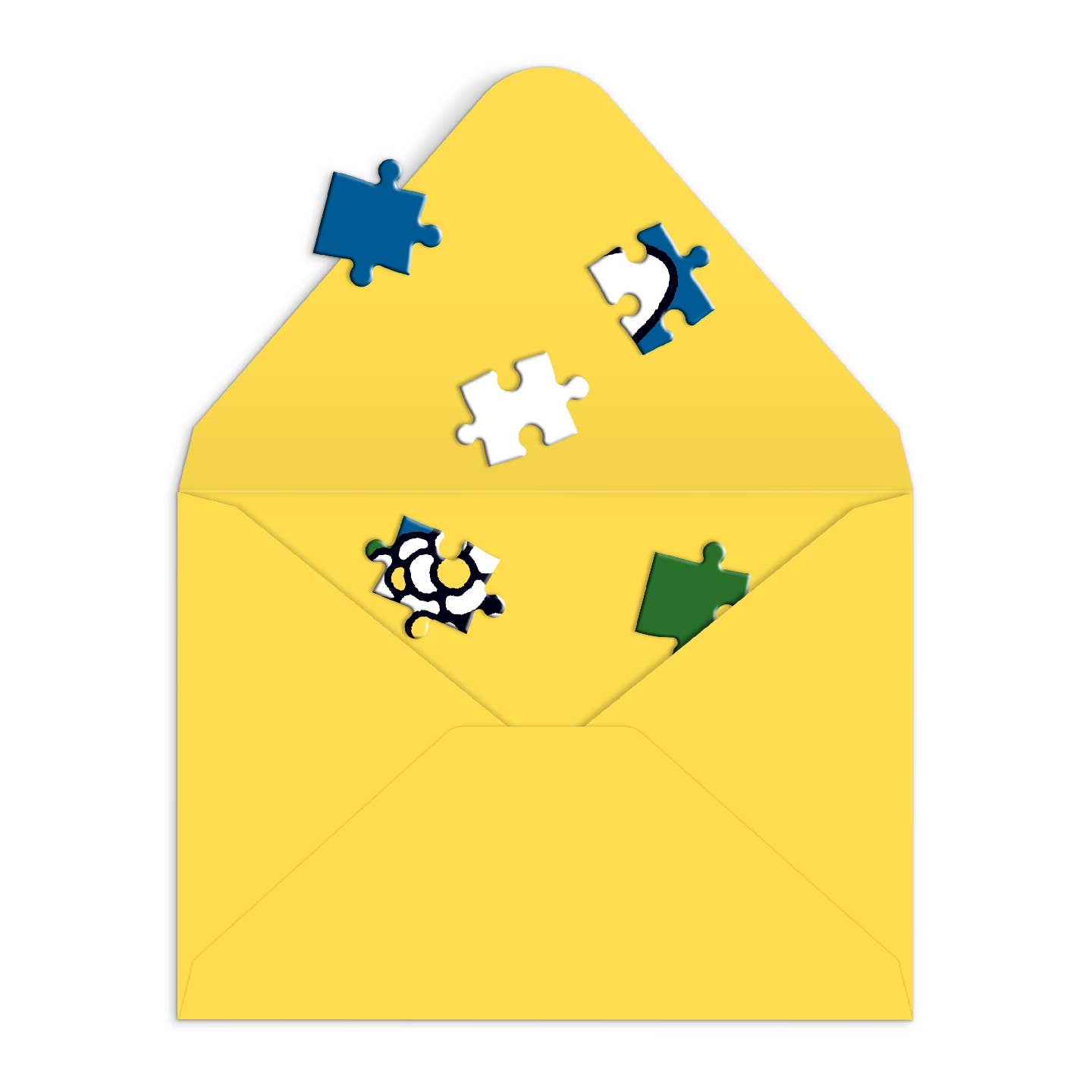 Galison Miffy with Flowers Greeting Card Puzzle, 60 Piece Puzzle