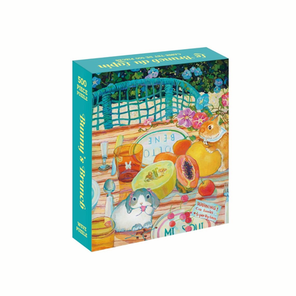 WEVE Bunny's Brunch, 500 Piece Puzzle