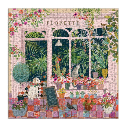 Galison Florette, 500 Piece Puzzle