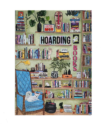 ellembee It's Not Hoarding If It's Books, 1000 Piece Puzzle